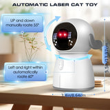 Load image into Gallery viewer, Rechargeable Interactive Cat Toy with Dual Laser Modes and Motion-Activated Fun for Bored Indoor Adult Cats