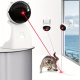 Load image into Gallery viewer, USB Rechargeable Interactive Laser Pointer - Automatic Cat Toys for Indoor Cats/Kittens/Dogs - 3 Sport Modes, Hang or Place, Holiday Gifts, Christmas Gifts