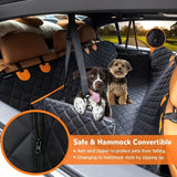 Load image into Gallery viewer, [Heavy-Duty Dog Seat Cover] 600D Heavy-Duty Dog Seat Cover Compatible for Car, Truck, SUV Rear Seats - Sliding Pad Pet Hammock with Scratch-Resistant Protection, Soft Durable Polyester Suitable for Vehicles, for Car Models