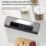 Load image into Gallery viewer, Electric Automatic Vacuum Sealer with 55pcs Pouches, Dry/Wet Dual Mode, Compact Machine, Easy to Disassemble And Clean, Keeping Meat, Vegetables, Fruits, Grains Fresh, Without Battery