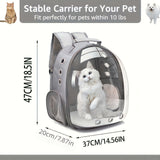 Load image into Gallery viewer, Pet Bag Cat Bag New Double Shoulder Space Capsule Portable Backpack Cat Bag