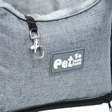 Load image into Gallery viewer, PETFANGFANG Cozy Pet Car Seat - Portable Dog &amp; Cat Travel Bag with Secure Buckle Closure, Polyester Material for Small to Medium Pets