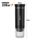 Load image into Gallery viewer, Wireless Electric Portable Espresso Coffee Machine for Car &amp; Home Camping Coffee Maker 3-in-1 Capsule Powder Travel Coffee Maker