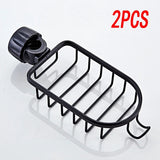 Load image into Gallery viewer, Bathroom Faucet Storage Rack Shower Soap Holder Bathroom Organization Shower Shelves Bathroom Accessories