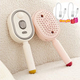 Load image into Gallery viewer, Spray Massage Comb Cat Comb Rechargeable Hair Brush Smooth Shiny Anti-Tangle Essential Oil Misting Hair Brush Reduce Frizz