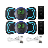 Load image into Gallery viewer, EMS Cervical Spine Massager Mini Electric Neck Massager Tens Low Pulse Neck Back Body Muscle Stimulator Arm Leg Relaxation Pads