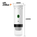 Load image into Gallery viewer, Wireless Electric Portable Espresso Coffee Machine for Car &amp; Home Camping Coffee Maker 3-in-1 Capsule Powder Travel Coffee Maker
