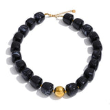 Load image into Gallery viewer, Yhpup Hot Style Handmade Jewelry Acrylic Resin Beads Chain Necklace Bracelet Stainless Steel Spring Summer Statement Accessories