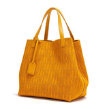 Load image into Gallery viewer, CHCH Tote Bag New Large Capacity Black Simple Knitted Shopping Bag 27*20*28cm