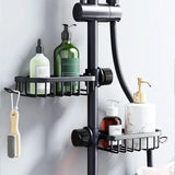 Load image into Gallery viewer, Bathroom Faucet Storage Rack Shower Soap Holder Bathroom Organization Shower Shelves Bathroom Accessories