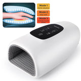 Load image into Gallery viewer, 360° Air Pressure Hand Massager 5 Levels 3 Modes Airbag Shiatsu Kneading Palm Wrist Fingers Acupoint Hot Compress Hand Massager