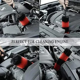 Load image into Gallery viewer, Portable Car Wheel Tire Detailing Brushes Car Wheel Rim Cleaning Maintenance Tool Kit Car Bicycle Motorcycle Cleaning Tools