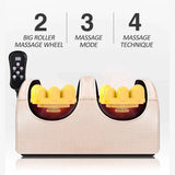 Load image into Gallery viewer, Super Big Electric Foot Leg Massager Deep Tissue Shiatsu Kneading Relax Heated Roller Calf Relieve Stress Care Foot Machine Tool