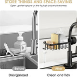 Load image into Gallery viewer, Bathroom Faucet Storage Rack Shower Soap Holder Bathroom Organization Shower Shelves Bathroom Accessories