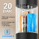 Load image into Gallery viewer, Wireless Electric Portable Espresso Coffee Machine for Car &amp; Home Camping Coffee Maker 3-in-1 Capsule Powder Travel Coffee Maker
