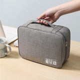 Load image into Gallery viewer, Data Cable Storage Bag Portable Travel Storage Bags for Cables Chargers Earphones Powerbanks