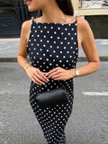 Load image into Gallery viewer, Sexy Bead Strap Maxi Dresses Women's Slim Sleeveless Backless Waist-cinching Hip-wrap Dress 2026 New Ladies Summer Evening Grown