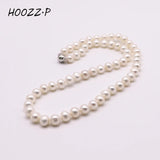 Load image into Gallery viewer, HOOZZ.P Natural Freshwater Pearl Necklace Fine Jewelry For Women Silver 925 Jewelry 2022 Elegant Gift White 6-7mm AA Quality