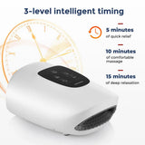 Load image into Gallery viewer, 360° Air Pressure Hand Massager 5 Levels 3 Modes Airbag Shiatsu Kneading Palm Wrist Fingers Acupoint Hot Compress Hand Massager