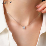 Load image into Gallery viewer, OIYIY 1-3ct Moissanite Necklace 925 Sterling Silver D VVS1 GRA Certified Lab Grown Diamond Luxury Fine Jewelry Wedding Gift