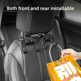 Load image into Gallery viewer, 1/2/4pcs Car Seat Headrest Hook 4 Pack Hanger Storage Organizer Universal for Handbag Purse Coat Fit Universal Vehicle