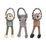 Load image into Gallery viewer, Plush Bone Dog Squeaky Toy Puppy Teething Molar Chew Toy Squeaker Interactive Training Play Toy Pet Daily Care Accessories