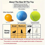 Load image into Gallery viewer, Smart Dog Toy Ball Automatic Interactive Pet Electronic Rolling USB Rechargeable Moving Bouncing for Puppy to Large Dog Chew Toy