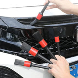 Load image into Gallery viewer, Portable Car Wheel Tire Detailing Brushes Car Wheel Rim Cleaning Maintenance Tool Kit Car Bicycle Motorcycle Cleaning Tools