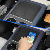 Load image into Gallery viewer, Smabee for Xpeng G6 2023 2024 Car Central Storage Box Cup Holder Dashboard Tray Interior Accessories Organizer Tidying Black
