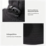Load image into Gallery viewer, New Summer 6 Fans Solar Fan Hat Breathable UV Protection Wide Brim Sun Cap Fan Visor Cap For Men Outdoor Hiking Camping Fishing