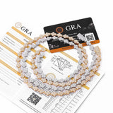 Load image into Gallery viewer, Nuoya Brass/925 VVS1 Moissanite Tennis Necklace Hip Hop Full Paved Diamond Cross Bracelet Unisex