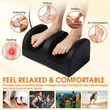 Load image into Gallery viewer, Super Big Electric Foot Leg Massager Deep Tissue Shiatsu Kneading Relax Heated Roller Calf Relieve Stress Care Foot Machine Tool