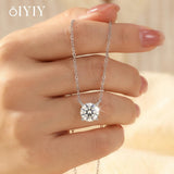 Load image into Gallery viewer, OIYIY 1-3ct Moissanite Necklace 925 Sterling Silver D VVS1 GRA Certified Lab Grown Diamond Luxury Fine Jewelry Wedding Gift