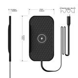 Load image into Gallery viewer, Bonola Silicone Car Wireless Charger Non-Slip Pad for iPhone 17/16/15/14/13 Series Induction Fast Wireless Charging for Samsung