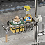 Load image into Gallery viewer, Bathroom Faucet Storage Rack Shower Soap Holder Bathroom Organization Shower Shelves Bathroom Accessories