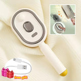 Load image into Gallery viewer, Spray Massage Comb Cat Comb Rechargeable Hair Brush Smooth Shiny Anti-Tangle Essential Oil Misting Hair Brush Reduce Frizz
