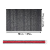 Load image into Gallery viewer, Cuttable Foam Tool Box Foam Inserts Black Red Multi-purpose Packing EPE Foam Pads Toolbox Organizer
