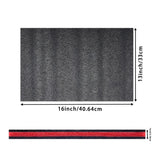 Load image into Gallery viewer, Cuttable Foam Tool Box Foam Inserts Black Red Multi-purpose Packing EPE Foam Pads Toolbox Organizer
