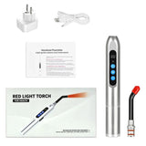 Load image into Gallery viewer, Red Light Therapy Cold Sore Device For Mouth Sores Treatment 660nm 850nm NearInfrared LED Light Therapy Machine Skin Care Wand