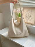 Load image into Gallery viewer, Large Capacity Solid Color Women's Shoulder Bag, Multifunctional Crossbody Bag, Women's Shoulder Tote Bag, Large Capacity Crossbody Tote Bag, Casual Work Bag
