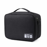 Load image into Gallery viewer, Data Cable Storage Bag Portable Travel Storage Bags for Cables Chargers Earphones Powerbanks