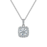 Load image into Gallery viewer, OIYIY Moissanite Necklace for Women 925 Sterling Silver D VVS1 GRA Certified Lab Grown Diamond Pendant Luxury Fine Jewelry Gift