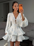 Load image into Gallery viewer, Chic Multicolored Pleated Women Maxi Dress Elegant Spaghetti Strap Ruffle Tiered Flowy Vestidos 2026 Summer Lady Vacation Outfit