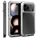 Load image into Gallery viewer, Luxury Heavy Duty Case For iPhone 17 16 15 Pro Max Plus Metal Heavy Duty 360 Full Body Shockproof Armour Protective Cover Fundas