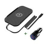 Load image into Gallery viewer, Bonola Silicone Car Wireless Charger Non-Slip Pad for iPhone 17/16/15/14/13 Series Induction Fast Wireless Charging for Samsung