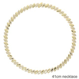 Load image into Gallery viewer, Wholesale Geometric Shiny Plain Micro Pave 5A Zirconia CZ Moon Shaped Chain Choker Necklace Gold Color Fashion Women Jewelry Set